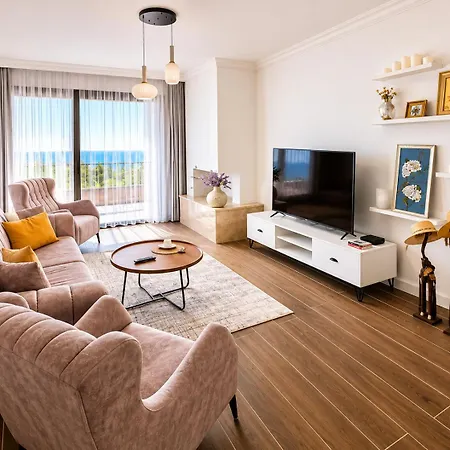 Sea View Penthouse With Jacuzzi & Roof Terrace At Northern Cyprus * Protaras