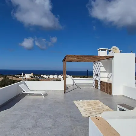Sea View Penthouse With Jacuzzi & Roof Terrace At Northern Cyprus Protaras